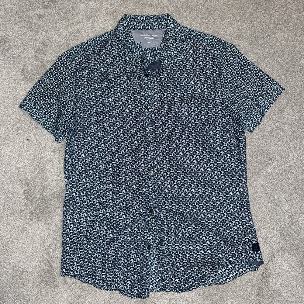 Calvin Klein short sleeve button up